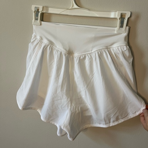 Aerie offline new with tags white athletic shorts. - Picture 3 of 7
